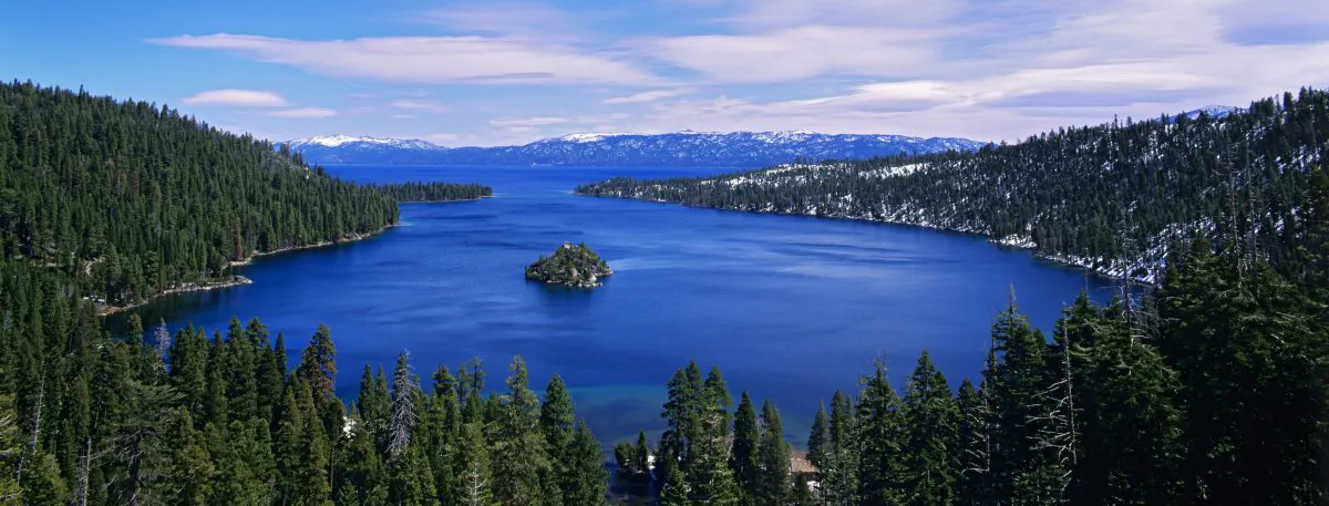 Emerald Bay, Lake Tahoe. (Courtesy of Tahoe South)