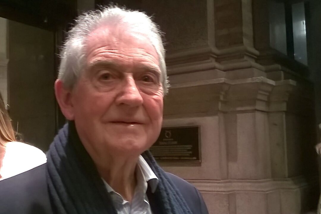 Len Amadio, a retired Australian arts administrator, said the performance by Shen Yun Symphony Orchestra was "very, very good." (Joshua Philipp/Epoch Times)