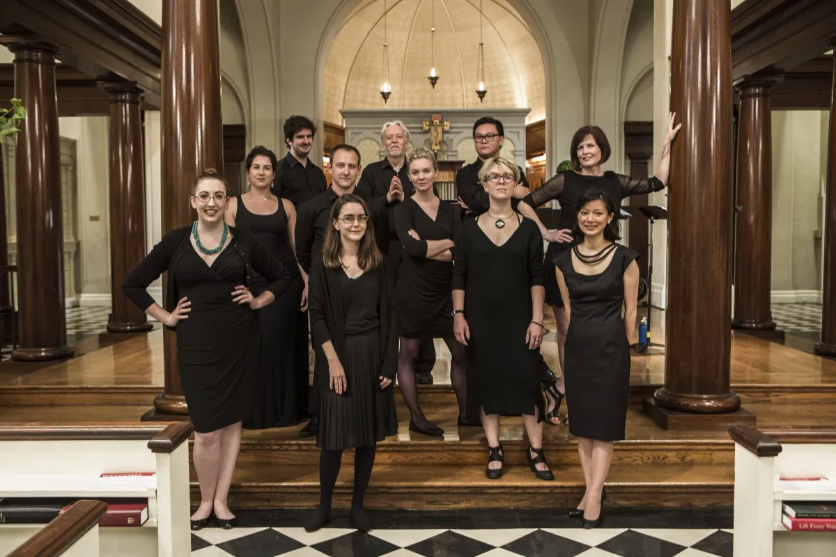 Canticum Scholare, singers of early music. (Courtesy of Tom Solon)