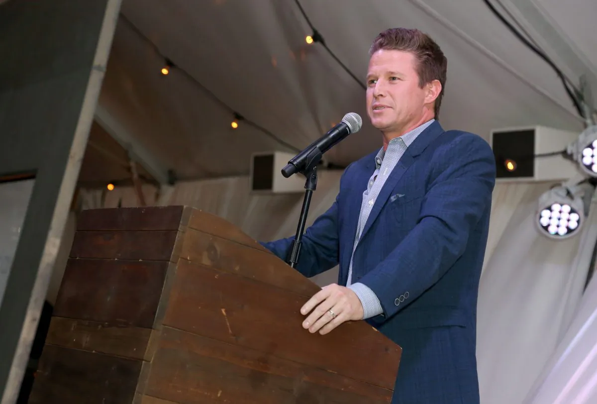 Billy Bush at The London West Hollywood in West Hollywood, California on Oct. 29, 2015. NBC News fired Bush after the tape of Trump and himself making lewd comments surfaced on Oct. 17. (Rachel Murray/Getty Images for imagine1day)