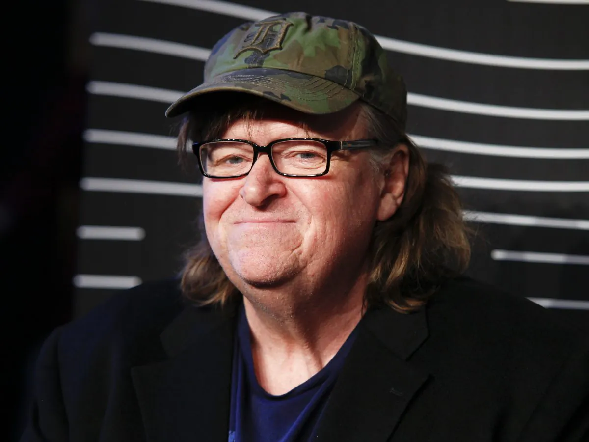 Michael Moore attends the 20th Annual Webby Awards at Cipriani Wall Street in New York, in this file photo. (Andy Kropa/Invision/AP)