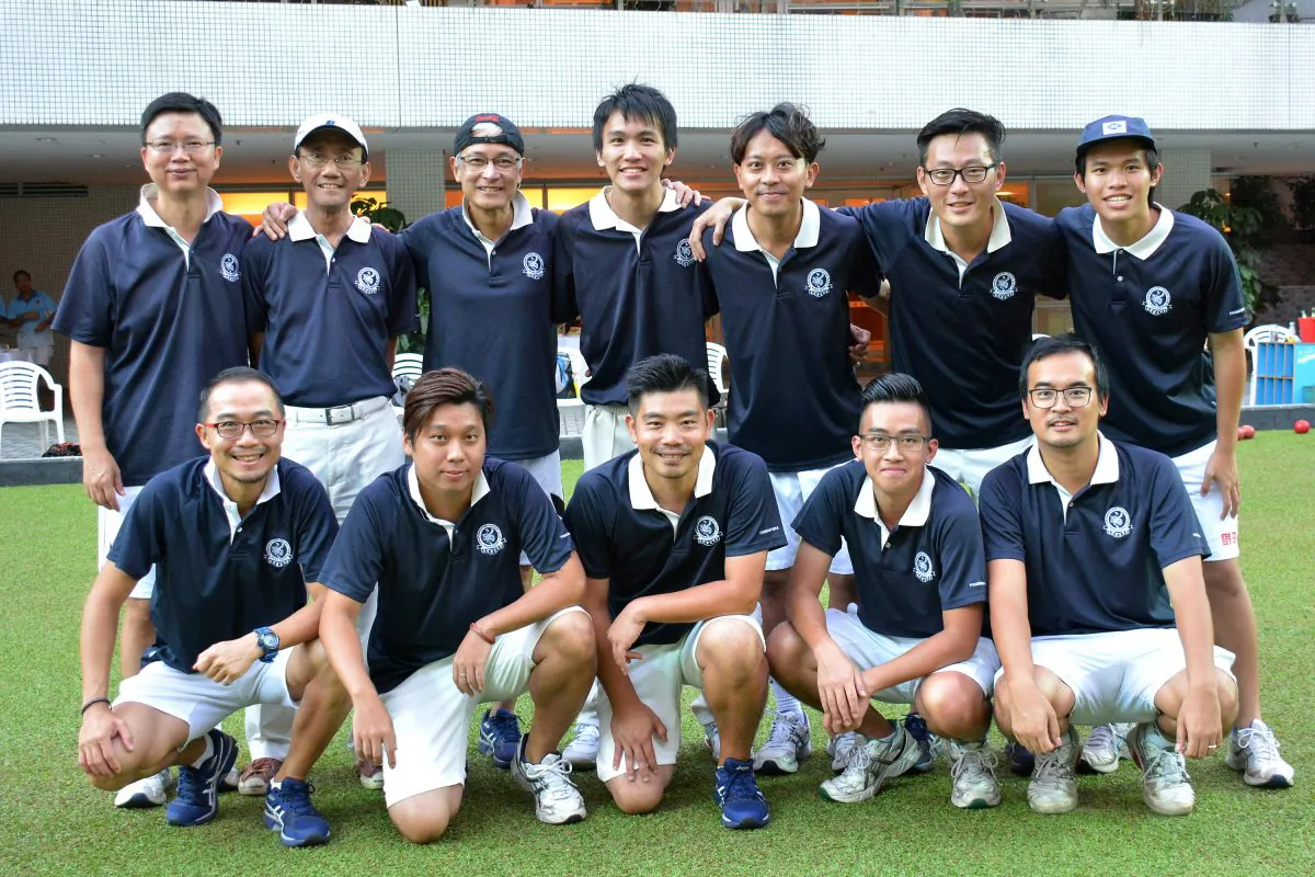 A young Craigengower Cricket Club team helps the club to win their first top-flight title in 22 years. (Stephanie Worth)