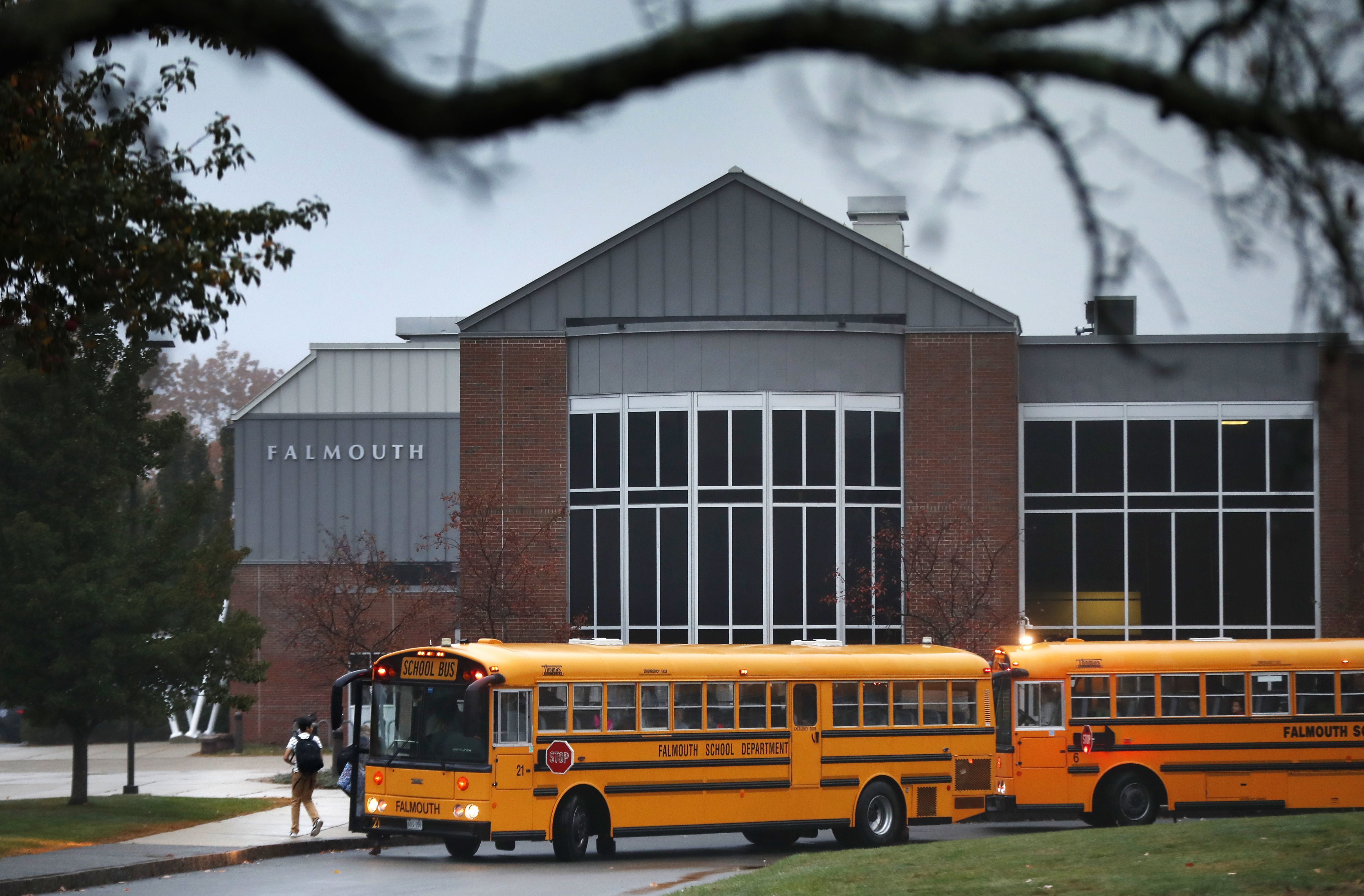 Some school. Senior High School in the USA. Fairview High School.