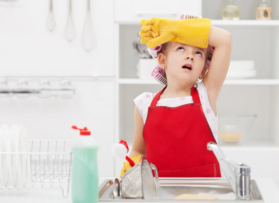 Technological inventions have made life easier around the home and have meant fewer and fewer chores for the kids. (shutterstock)