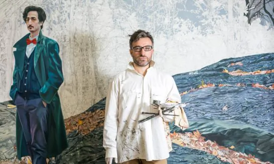 Artist Fernando Martin Diez-Cabeza Unveils ‘The Gentleman With the Red Bow Tie’