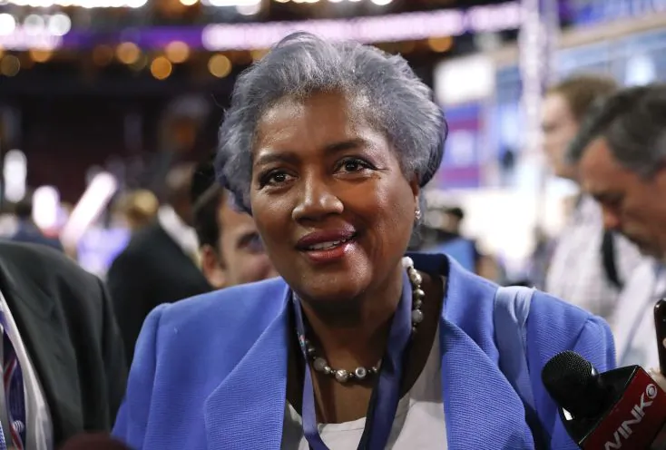 In this July 25, 2016 file photo, Donna Brazile, interim chair of the Democratic National Committee, appears on the floor of the Democratic National Convention in Philadelphia. (AP Photo/Paul Sancya, File)