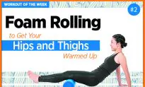 Foam Rolling Whole-Body Warmup Part 2: Hips and Thighs
