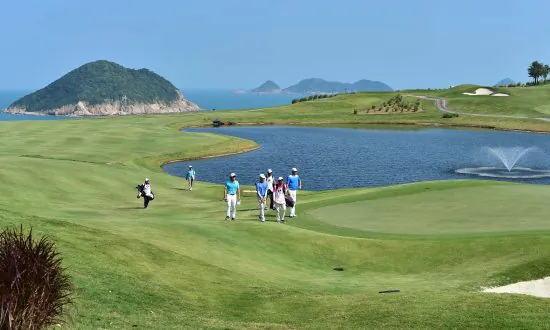 Beautiful Weather for Day 2 of the PGA Tour China Series Clearwater Bay Open