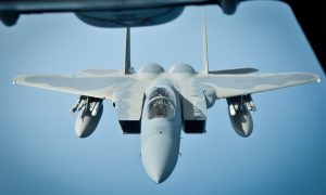 Pilot of US Air Force F-15 Fighter Jet Found Dead in North Sea
