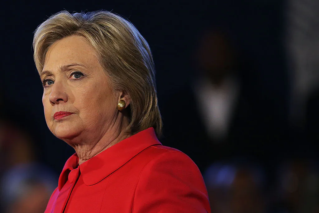 Then-presidential candidate Hillary Clinton speaks to voters in South Carolina on Feb. 12, 2016. Clinton has made several statements about the positive nature of "progress." (Spencer Platt/Getty Images)