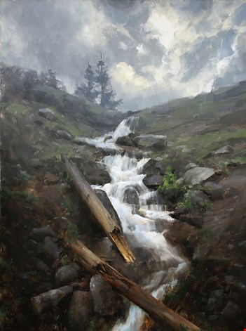 First Place Landscape Category: The Coming Rain by Dave Santillanes.