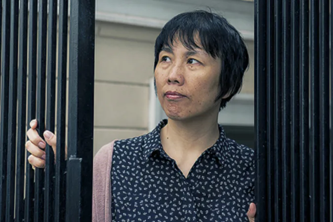 It's Sunny Guo's mission to tell people of the free world about the persecution because it has deeper implications. "This is not just related to us. It is related to everybody, every life in this world,” she said. (Cat Rooney/Epoch Times) 