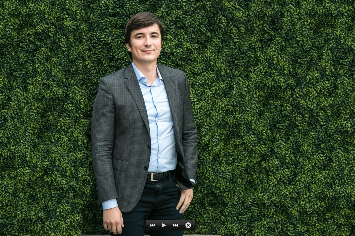 Vlad Tenev, co-founder of the stock trading app Robinhood, at the Hyatt Herald Square in New York on Oct. 13, 2016. (Benjamin Chasteen/Epoch Times)