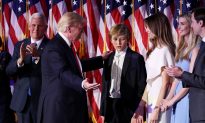 Barron Trump Is the First Presidential Son to (Possibly) Live in the White House Since JFK Jr.