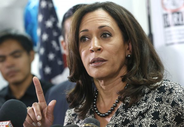 Senator Kamala Harris speaks