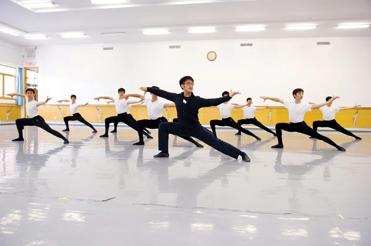 Dance students at the Fei Tian College in Cuddebackville, New York. (Fei Tian College)