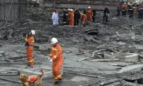 China: Death Toll in Construction Accident Rises to 74
