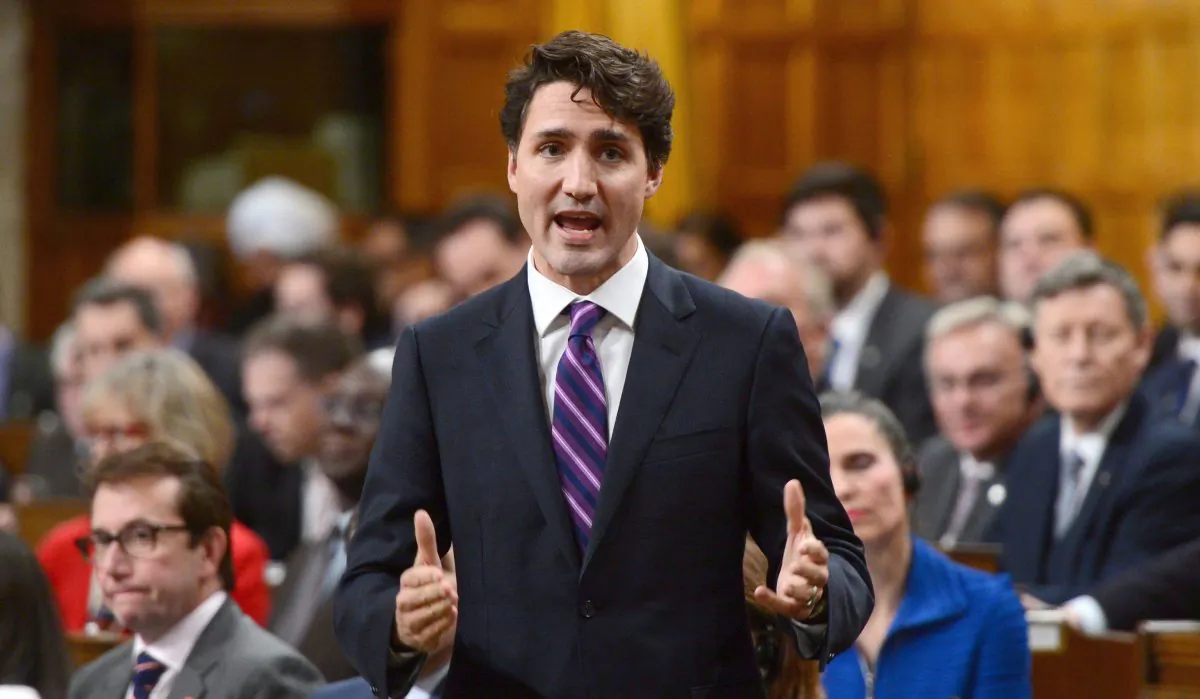 Prime Minister Justin Trudeau during question period in the House of Commons on Nov. 30, 2016. (The Canadian Press/Sean Kilpatrick)