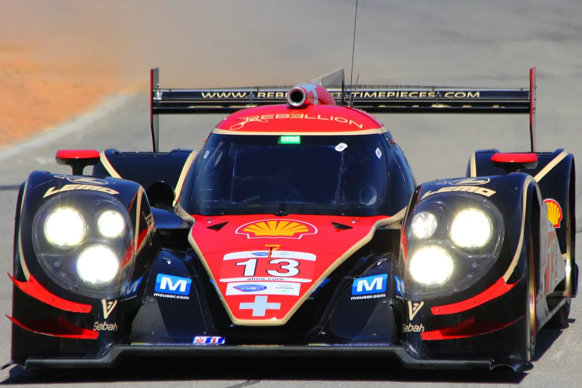 The #13 Rebellion Lola-Toyota qualifies fifth for the 2012 ALMS Sebring 12 Hours, March 15, 2013 at Sebring, Fla. (Chris Jasurek/Epoch Times)