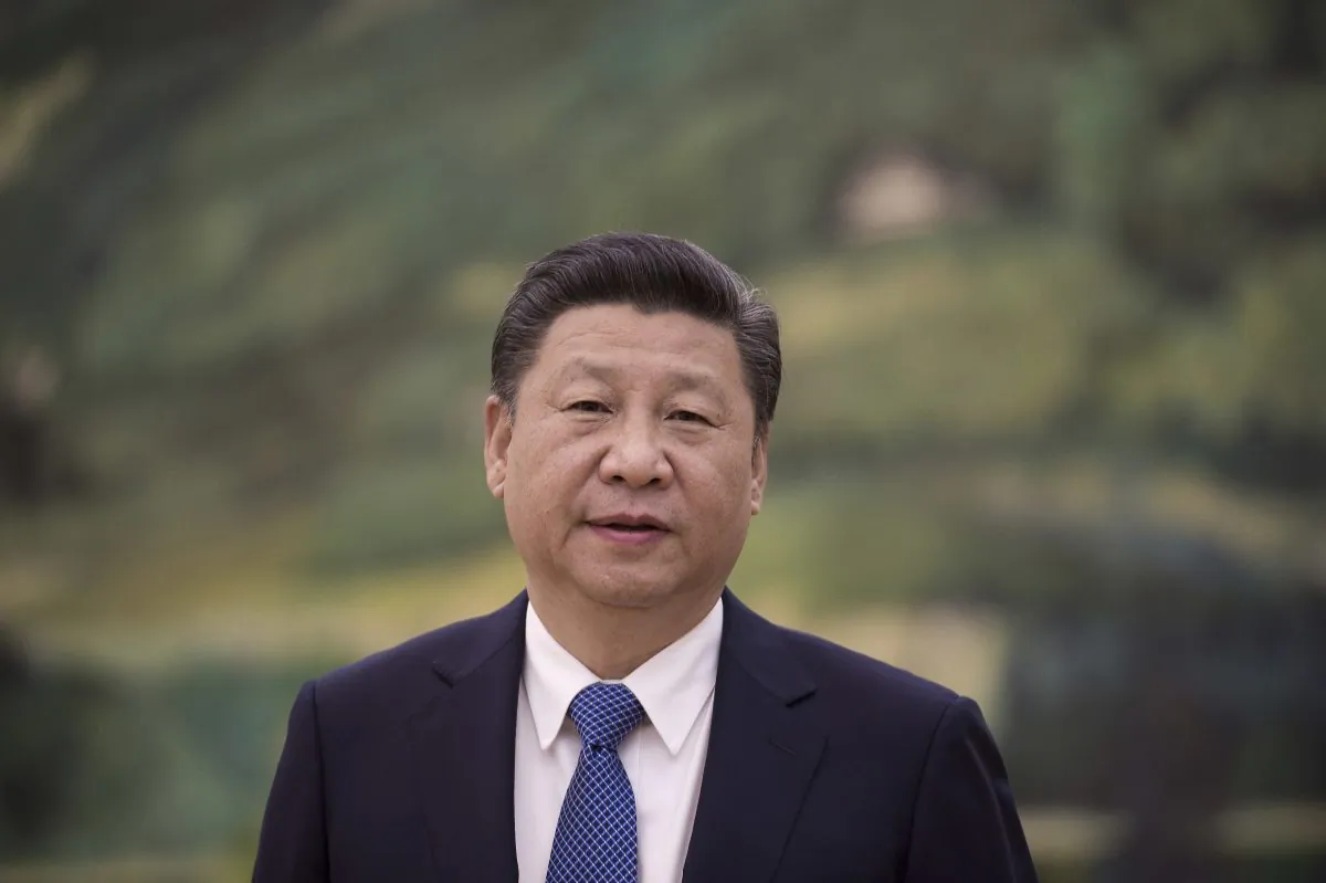 Chinese leader Xi Jinping at the Great Hall of the People in Beijing on Dec. 2, 2016. (Nicolas Asfouri/Pool Photo via AP)