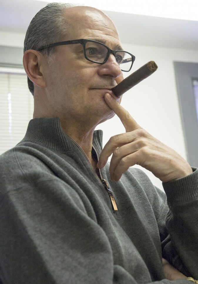 Jimmy Sunseri, the Strip District's unofficial mayor. (Carole Jobin)