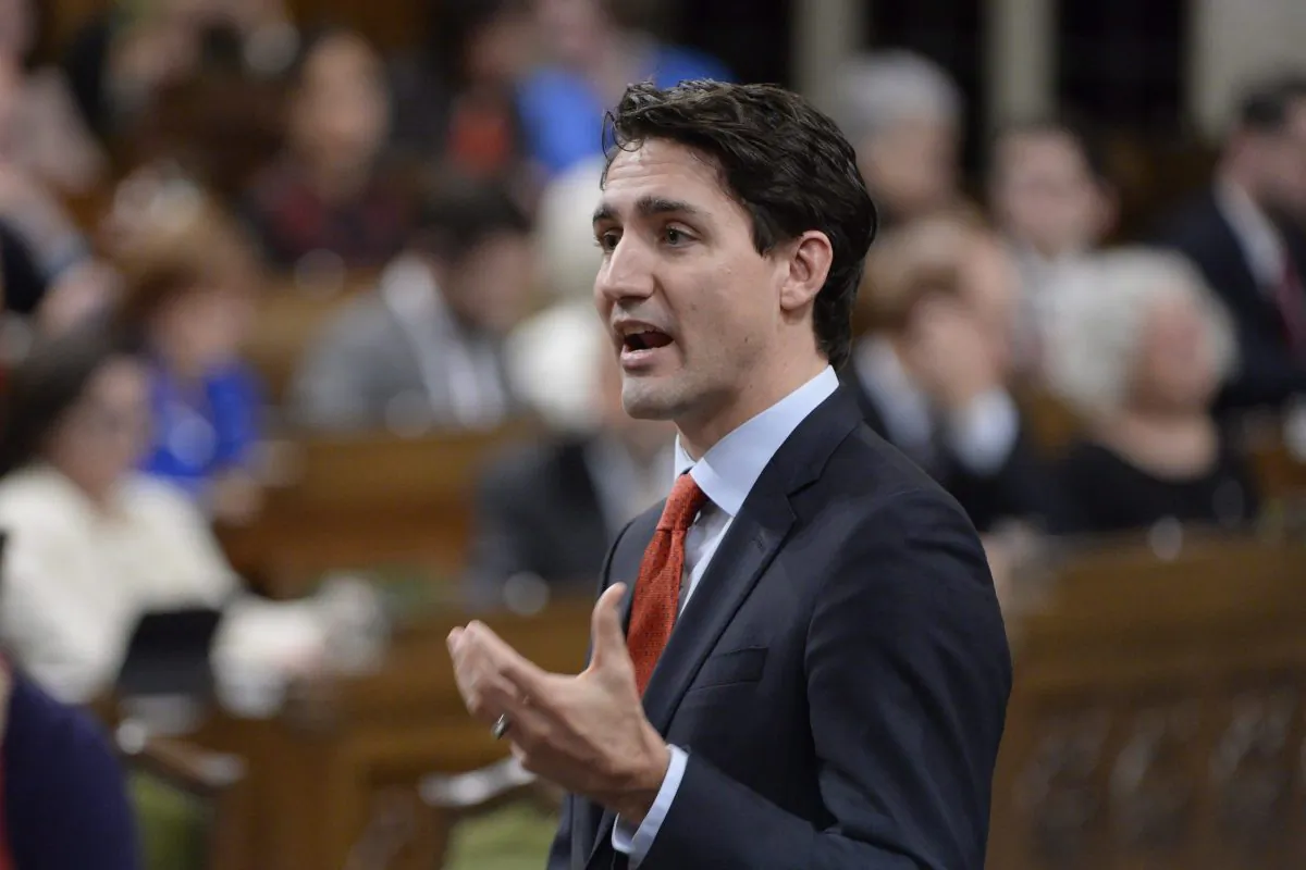 Prime Minister Justin Trudeau during question period in the House of Commons on Dec.7, 2016. (The Canadian Press/Adrian Wyld)