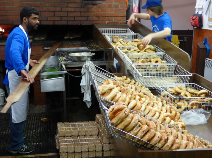 Montreal Bagel Bakery. (Barbara Angelakis)