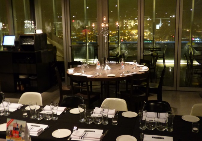 Montreal Les Enfants Terribles on the 44th floor.(Barbara Angelakis)