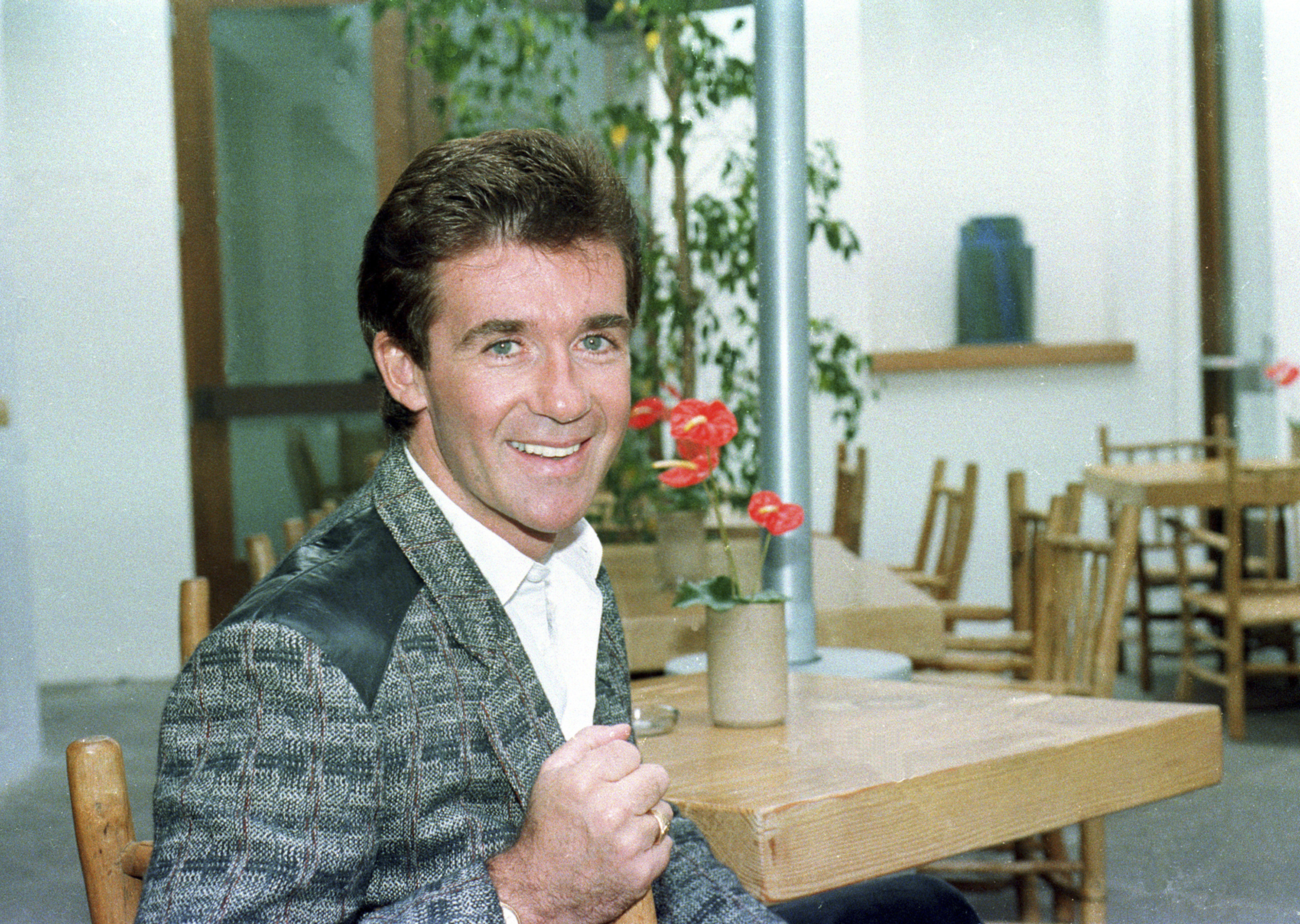Alan Thicke in Los Angeles. On Dec. 13, 2016. (AP Photo/Nick Ut)