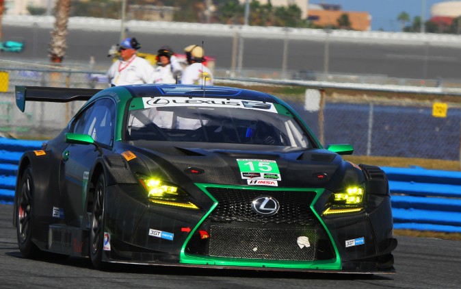 IndyCar drivers Sage Karam and Jack Hawksworth will join Robert Alon and five-time Rolex champion Scott Pruett in the #15 3GT Racing Lexus RCF GT3. (Chris Jasurek/Epoch Times)