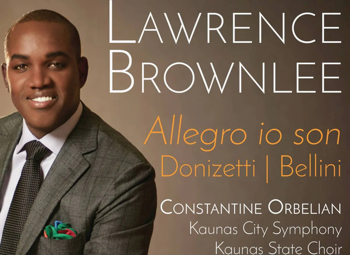 Lawrence Brownlee: Donizetti & Bellini: Allegro io son
