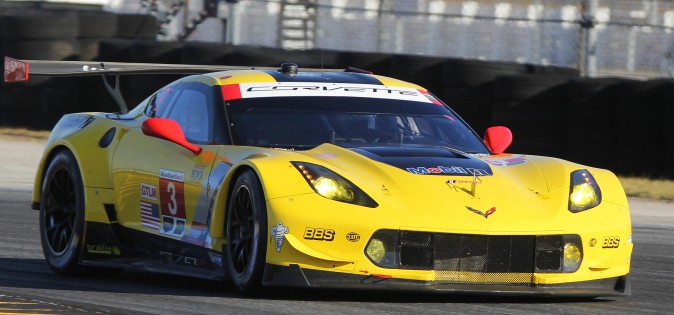 Antonio Garcia in the #3 C7.R. was the quickest of the Corvettes. (Chris Jasurek/Epoch Times)