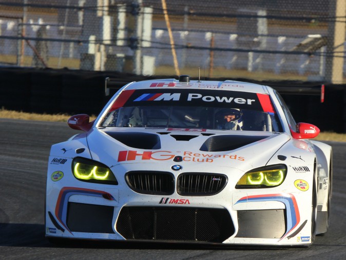 Bill Auberlen was the quickest of the #25 BMW drivers. (Chris Jasurek/Epoch Times)