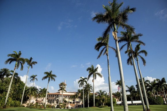 Mar-a-Lago resort, where President-elect Donald Trump is holding meetings, in Palm Beach, Fla. on Dec. 19, 2016. (AP Photo/Andrew Harnik)