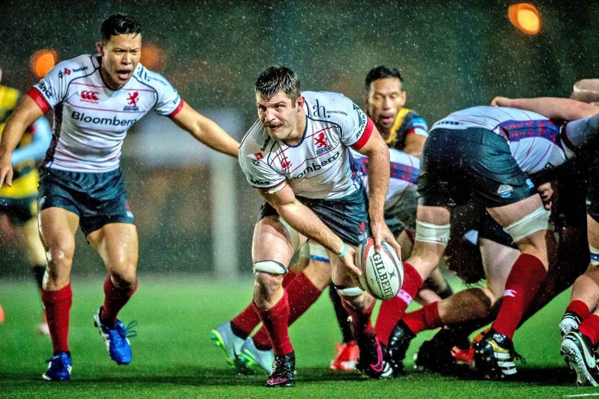 Hong Kong Scottish captain Kane Boucaut instrumental in their surge in the HKRU Premiership in the first half of the 2016-17 season. (Ike Li/HKRFU)
