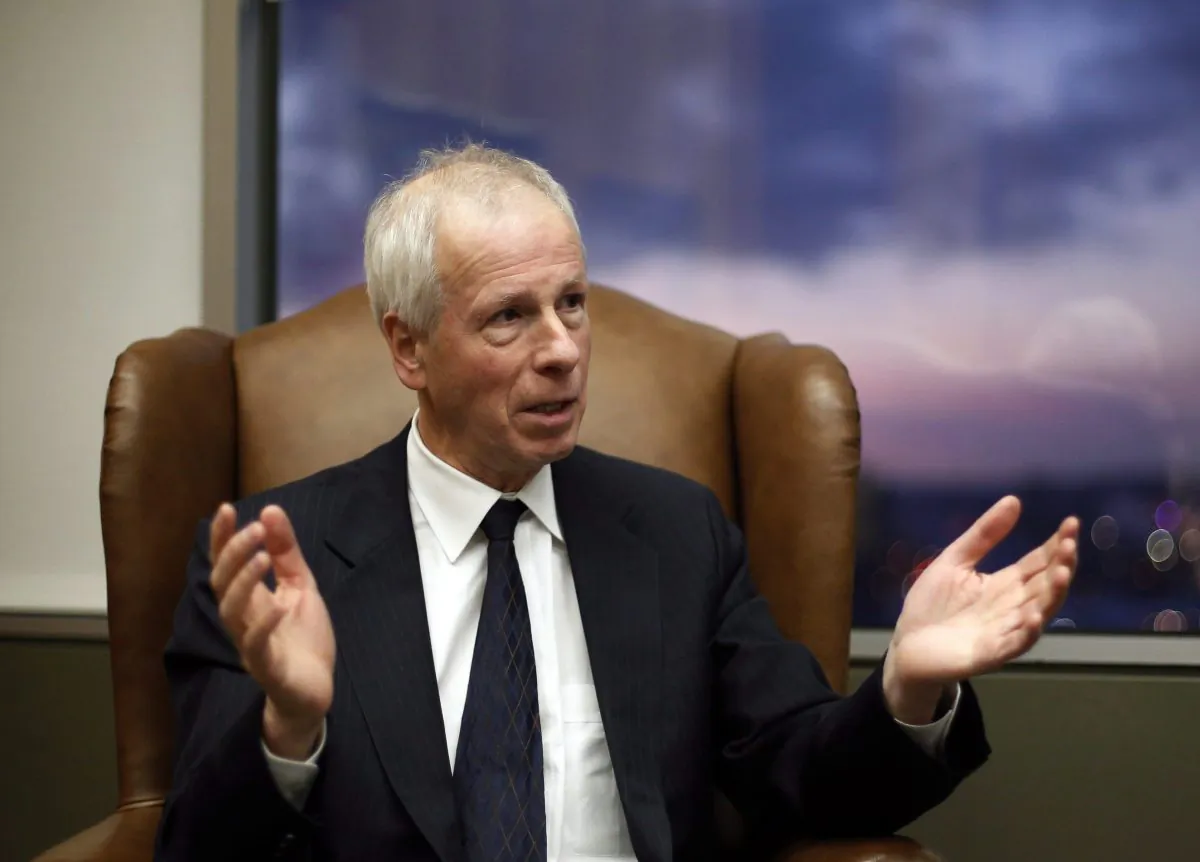 Foreign Affairs Minister Stephane Dion during an interview in his office in Ottawa on Dec. 19, 2016. (THE CANADIAN PRESS/Fred Chartrand)