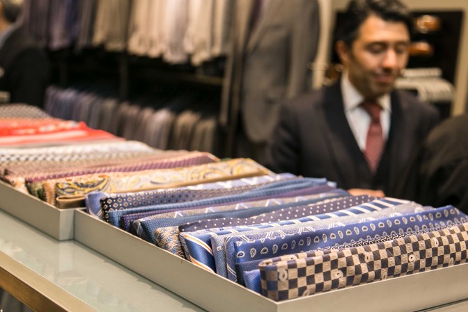 The SAYKI grand opening and holiday cocktail event at their first store in New York on Dec. 15, 2016. (Benjamin Chasteen/Epoch Times)