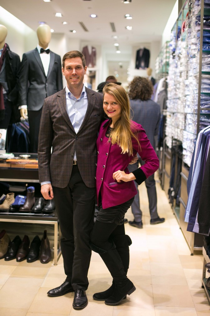 The SAYKI grand opening and holiday cocktail event at their first store in New York on Dec. 15, 2016. (Benjamin Chasteen/Epoch Times)