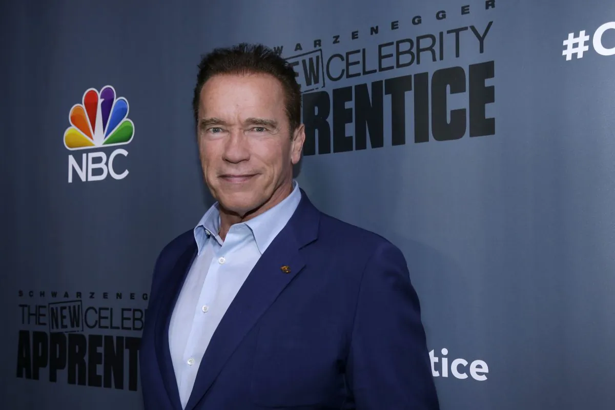 Arnold Schwarzenegger in a file photo. (Paul Drinkwater/NBC via AP)