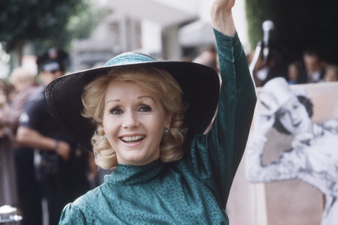 In this file photo, actress Debbie Reynolds appears at Hollywood Walk of Fame ceremonies in Los Angeles. (AP Photo/Wally Fong)
