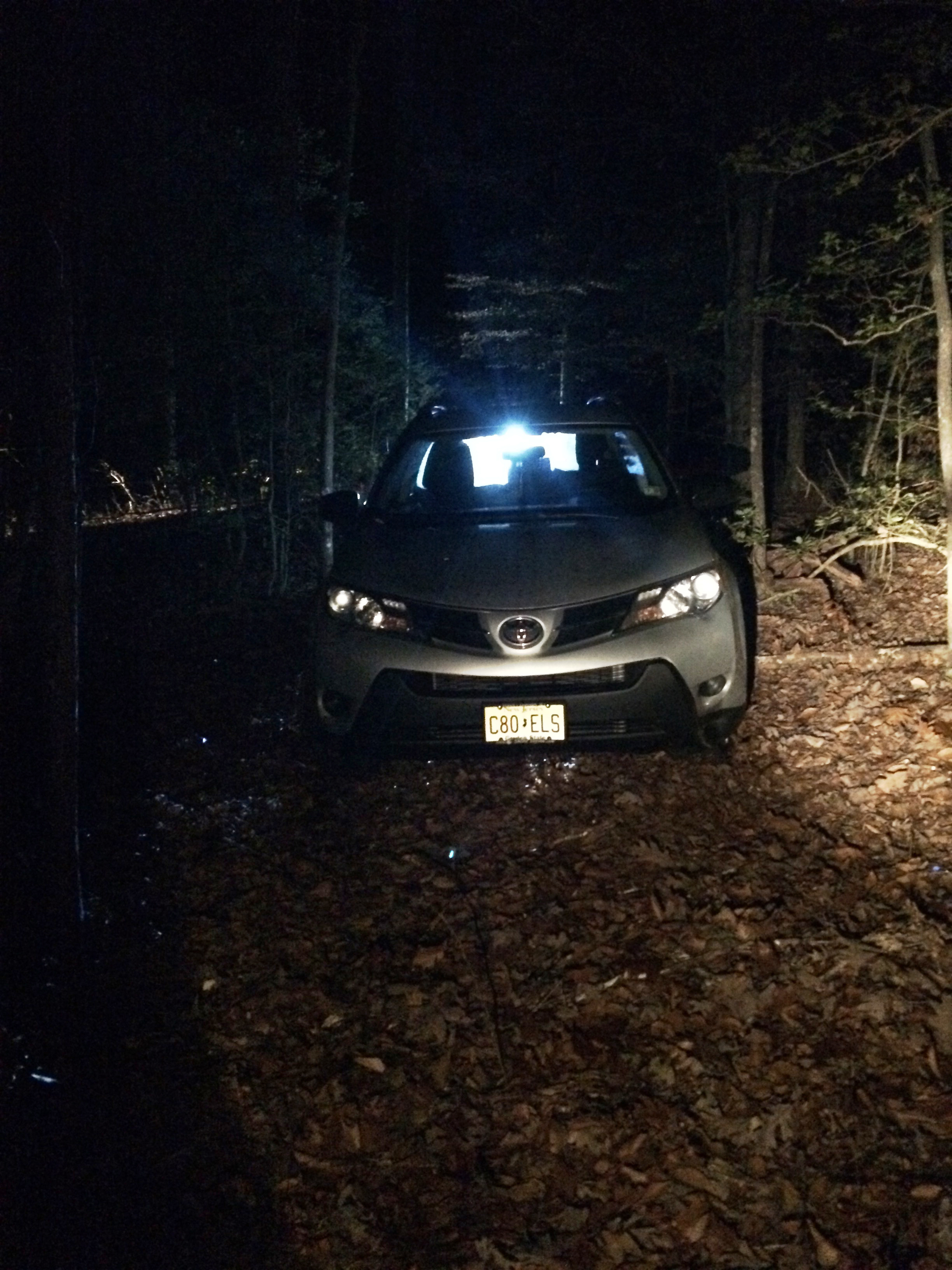 A vehicle in Dinwiddie County, Va., on Dec. 28, 2016 that belongs to a New Jersey woman who had disappeared during a holiday road trip with her 5-year-old great-granddaughter. (Virginia State Police via AP)