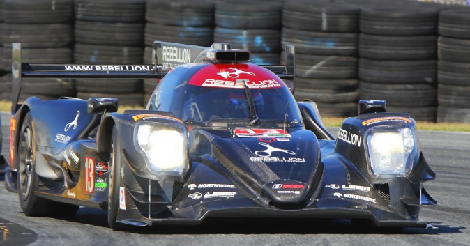 Rebellion driver Neel Jani turned the fastest lap of the morning session, 1.39.164 at 129.2 mph. (Chris Jasurek/Epoch Times)