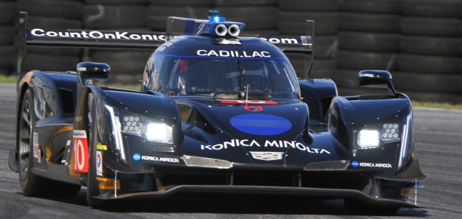 The #10 Wayne Taylor Racing Dallara-Cadillac DPi V.R. was second quickest in both sessions. (Chris Jasurek/Epoch Times)