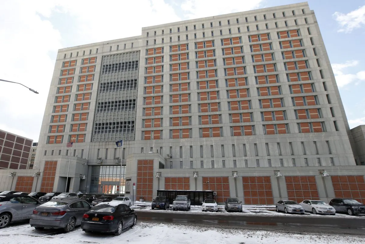 The Metropolitan Detention Center (MDC) in the Brooklyn borough of New York on Jan. 8, 2017. (Kathy Willens/AP Photo)
