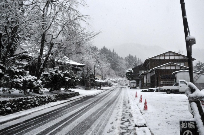 Figure 10 Snow scene in Shirakawa-go. (Sun Mingguo/Epoch Times)