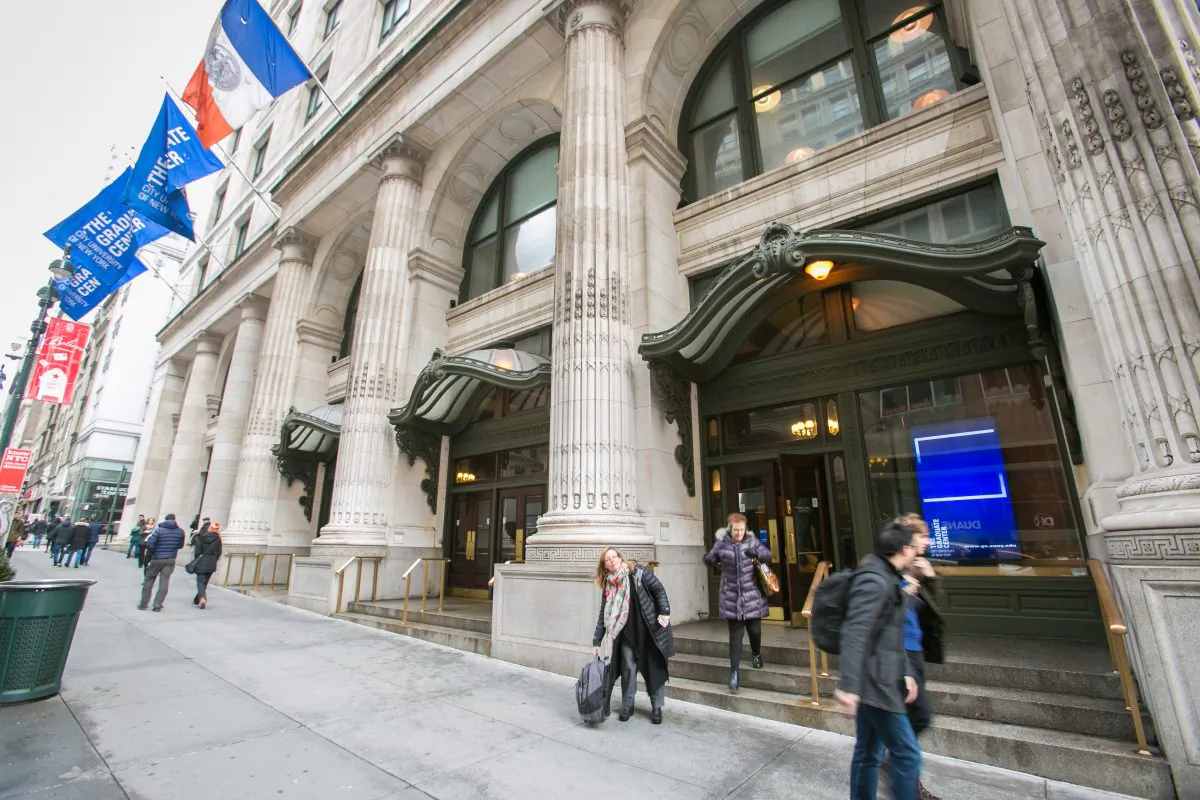 The City University of New York Graduate Center in Midtown Manhattan on Jan. 11, 2017. (Benjamin Chasteen/Epoch Times)