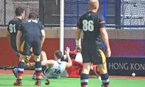 HKFC Battle to Win Against Cricketers, in Hong Kong Hockey
