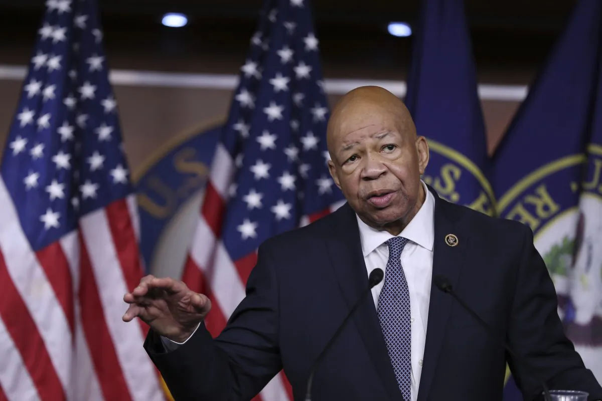 Rep. Elijah Cummings (D-Md.) during a news conference on Capitol Hill in Washington on Jan. 12, 2017. (Manuel Balce Ceneta/AP Photo)