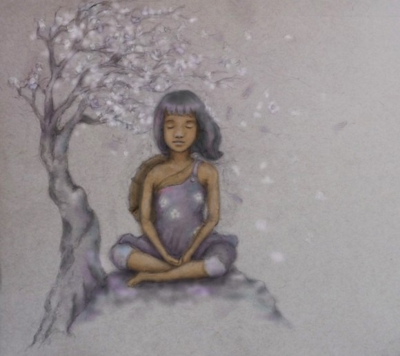 "Plum blossoms. " (Tim Gebhart)