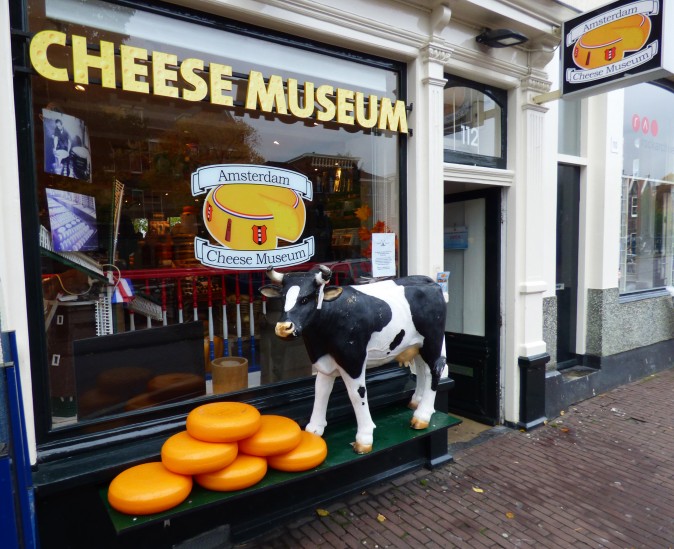 The Amsterdam Cheese Museum features the history of cheese-making and specialty cheeses in the Netherlands. (Manos Angelakis)